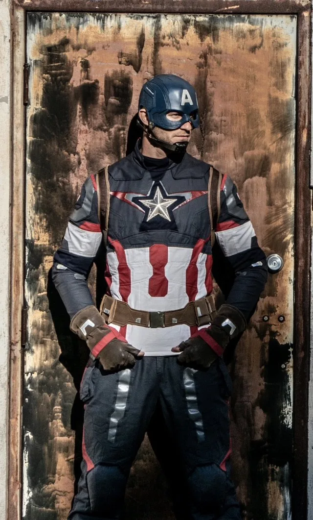 Captain America shoot
