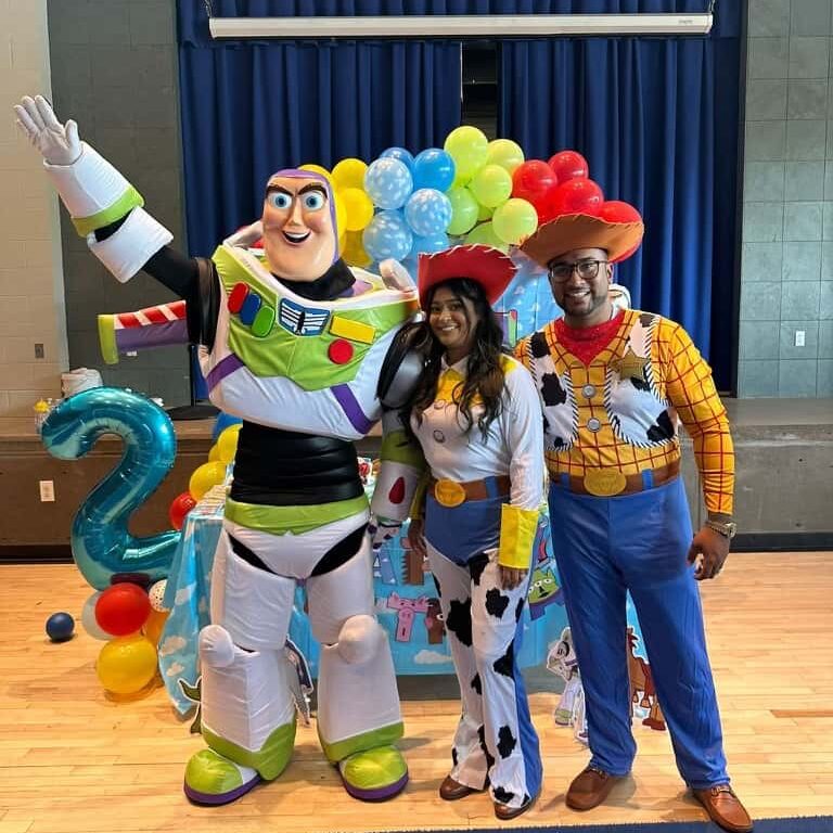 buzz lightyear with jessy and woody