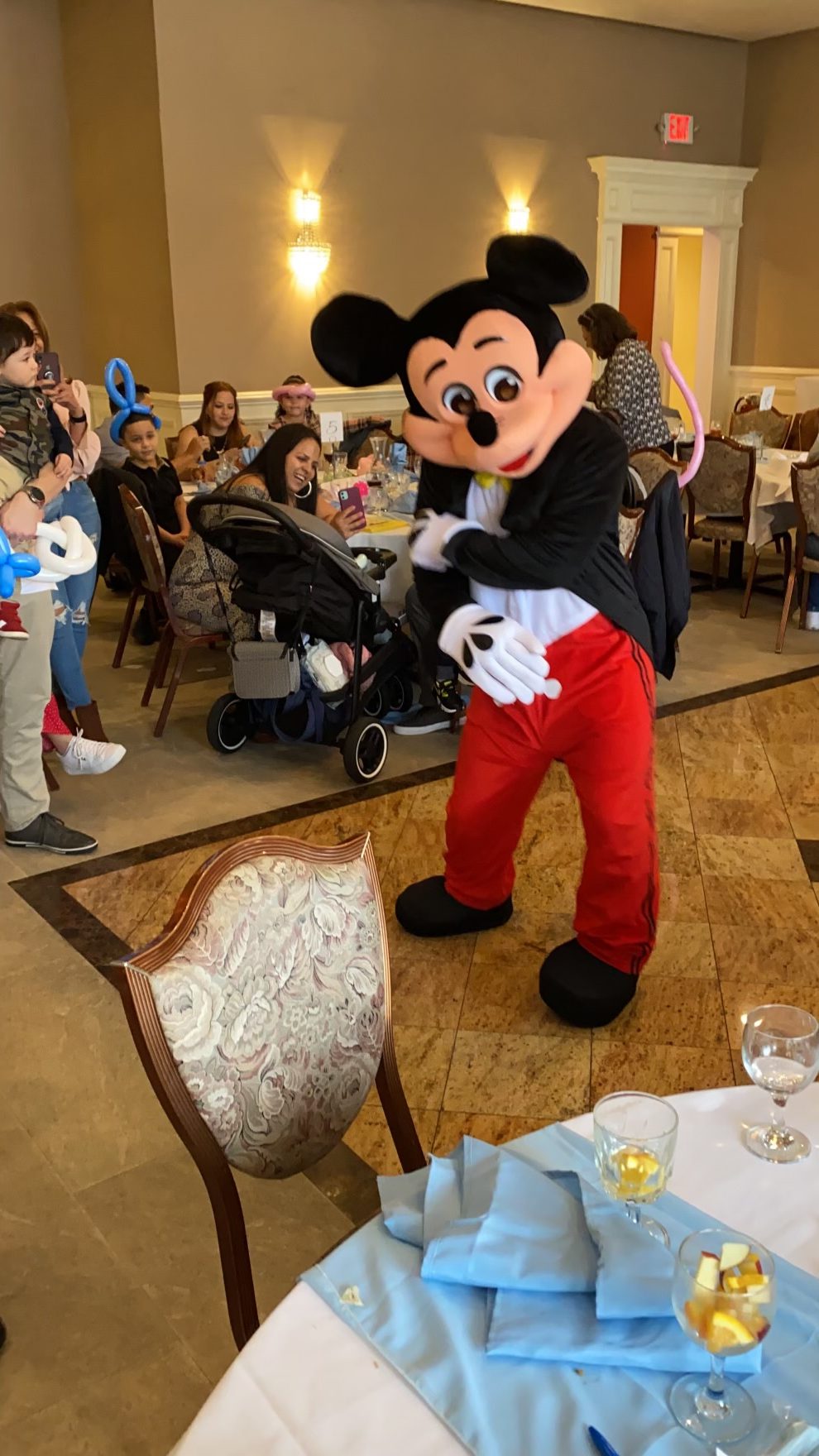 Mickey Mouse Dancing at Child's Party | Rent Party Characters