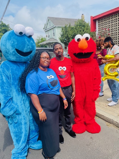 Cookie Monster with Elmo and friends | Rent Party Characters