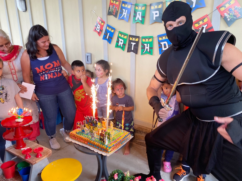 Ninja birthday party