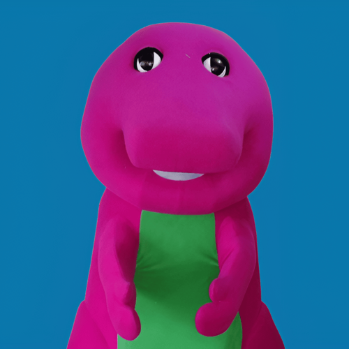 Barney mascot