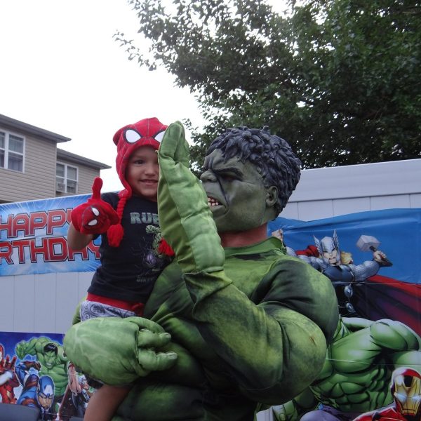 Hulk birthday party