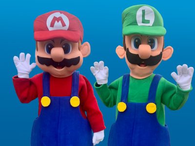 Mario and Luigi featured image | Rent Party Characters