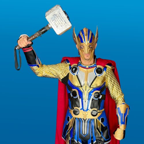 Thor Prince of Asgard Premium Character boue background